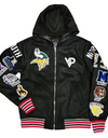 Columbus City League  NORTH Wool Coat